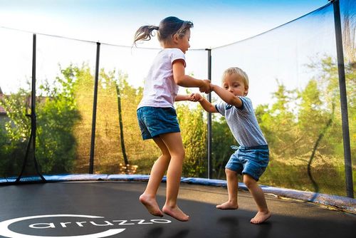 SIATKA TRAMPOLINY 8 FT / 244 cm ZEWNĘTRZNA SOLIDNA na Arena.pl