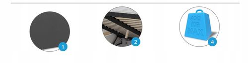 Łóżko 120x200 stelaż podnoszone PANAMA P na Arena.pl