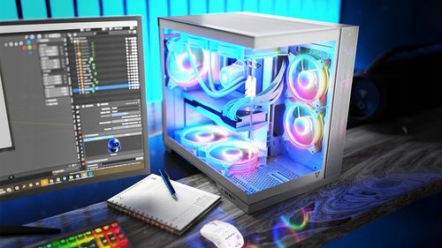 Gamingowa obudowa MODECOM VOLCANO PANORAMA APEX ARGB 5F MIDI biała, 5×went. na Arena.pl