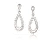 kolczyki łezki otulone perełkami (p15/sm/17ag)