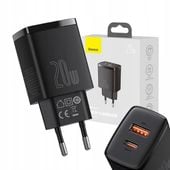 BASEUS SZYBKA UNIWERSALNA ŁADOWARKA SIECIOWA ZASILACZ DO TELEFONU USB-C 20W