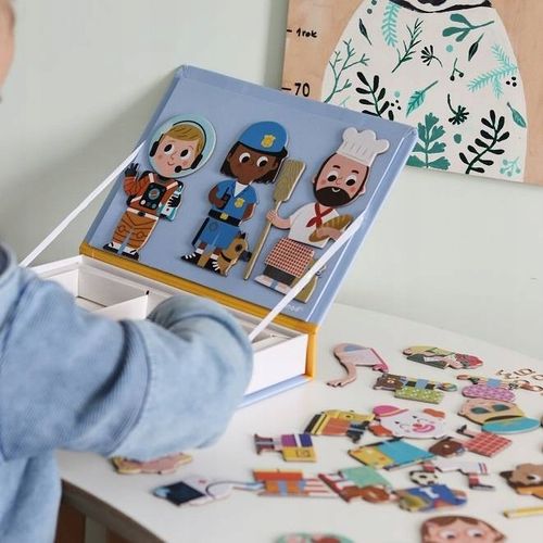 Magnetyczna układanka Zawody Magnetibook, Janod na Arena.pl