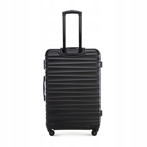 WITTCHEN duża walizka z ABS-u żebrowana czarna na Arena.pl