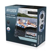 dmuchany materac do pływania dla 2 osób bestway 240x122x50cm + oparcia