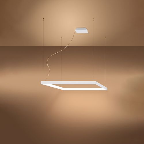 Żyrandol NELYA M biały LED 3000K na Arena.pl