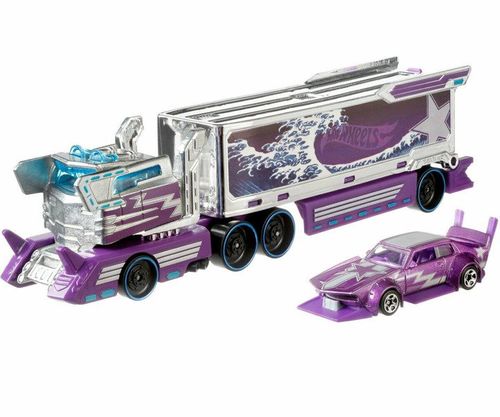 Hot Wheels - Ciężarówka + Samochód Galactic Express DKF81 na Arena.pl