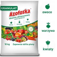Azofoska nawóz wieloskładnikowy granulat 10 kg