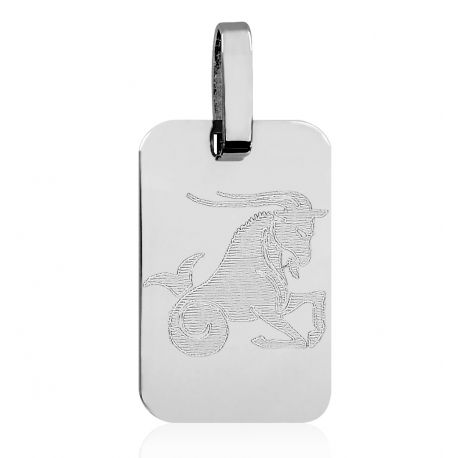 SREBRNY NIEŚMIERTELNIK KOZIOROŻEC ZNAK ZODIAKU PRÓBA SREBRA 925 GRAWER GRATIS zdjęcie 1