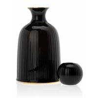 Karafka dzbanek na napoje alkohol Kendi Black Gold czarny złoty ceramiczny
