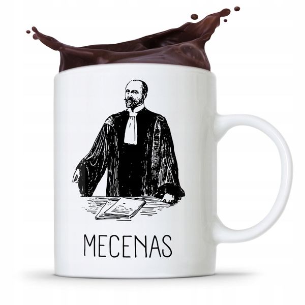 Kubek Prawnika Mecenasa Mecenas Prezent Z Nadrukiem Ze Zdjęciem zdjęcie 1