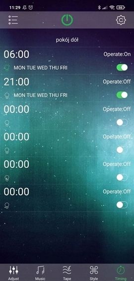 ZESTAW LED 15M RGB5050 Bluetooth MUZYKA Unpack YT zdjęcie 5