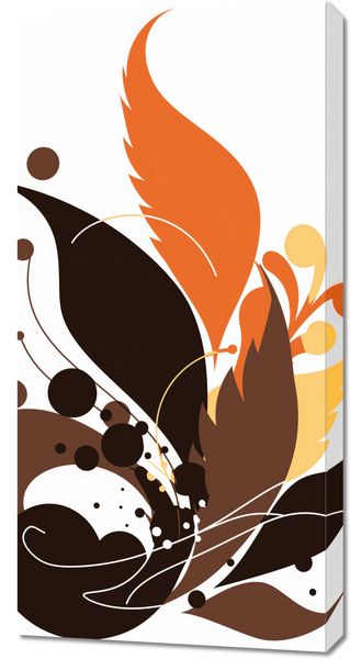 Obraz 50x100cm Ognie Jesienne zdjęcie 1