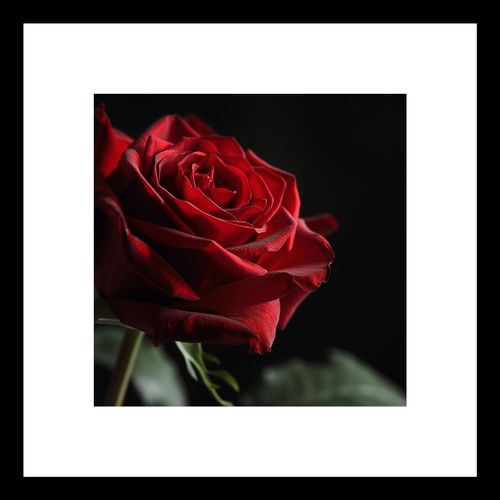 Plakat 20x20cm Róża w Półcieniu na Arena.pl