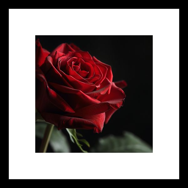 Plakat 20x20cm Róża w Półcieniu zdjęcie 3