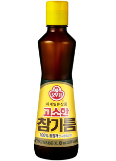 Olej sezamowy Premium z prażonych ziaren 320ml - Ottogi