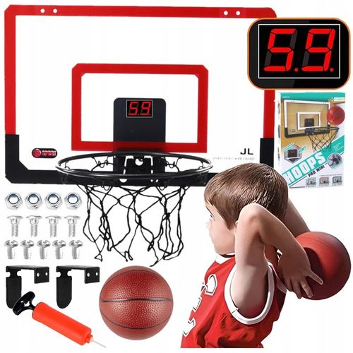 Koszykówka dla dzieci INTERAKTYWNA TABLICA LICZNIK DŹWIĘK ŚWIATŁA kosz gry na Arena.pl