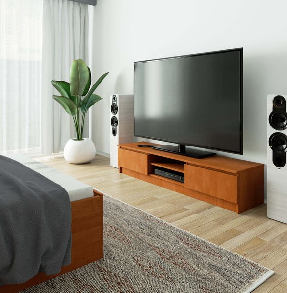 SZAFKA RTV 160 cm 2D 1P OLCHA zdjęcie 6