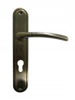 Klamka i szyldy do drzwi PRESTO stare złoto 90 W