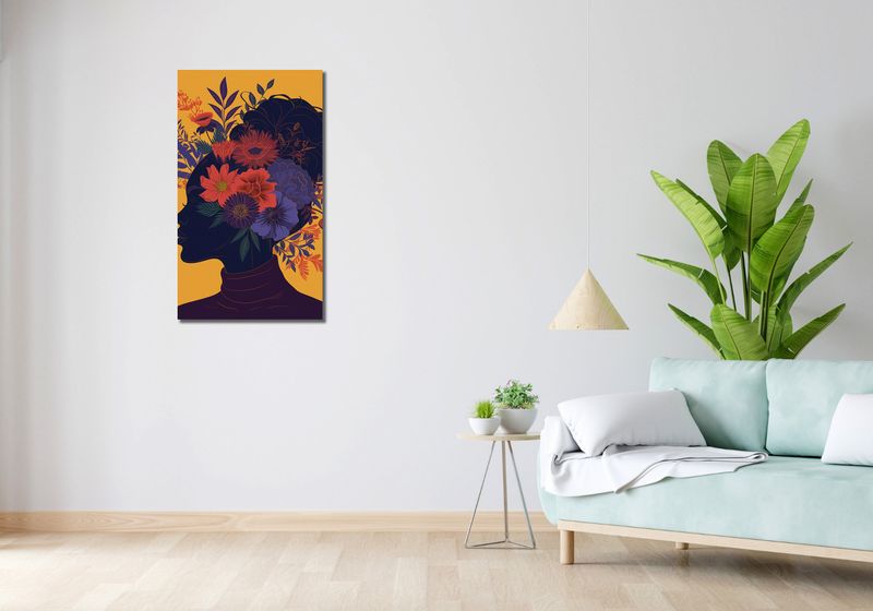 Obraz 50x90cm Botaniczna Muza zdjęcie 2