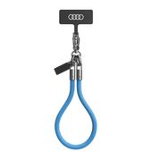 audi uniwersalna smycz do telefonu 28cm 8mm niebieski/blue au-hsl8-r8/d1-be