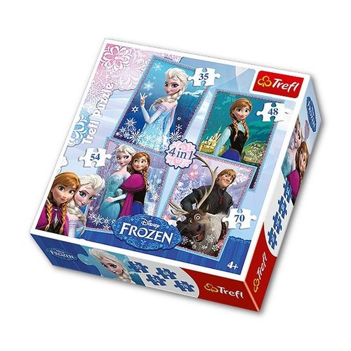 Trefl 4w1 Frozen na Arena.pl
