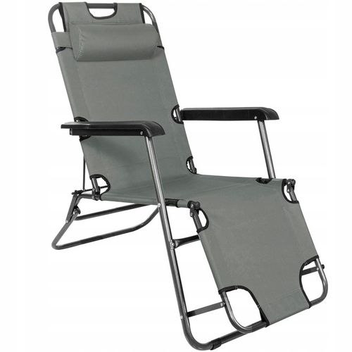 Leżak RC-K-872 metal szary na Arena.pl