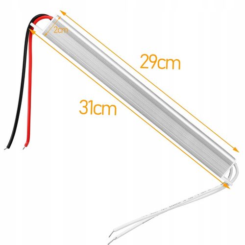 Zasilacz LED 12V 60W 5A Do Taśm Taśmy Transformator Ultra Slim Cienki na Arena.pl