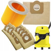 10x WORKI FILTR DO ODKURZACZA KARCHER MV3 WD 3.200 WD3 PREMIUM WD3200