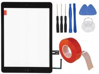 DIGITIZER DOTYK SZYBKA IPAD 6 9.7 2018 A1893 A1954 CZARNY + PRZYCISK HOME