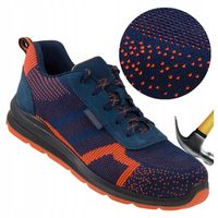 Buty robocze męskie Półbuty Sportowe siatkowe Oddychające z NOSKIEM S1 BHP