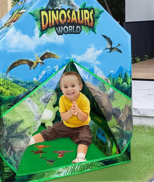 NAMIOT DOMEK DLA DZIECI DINOZAUR DO DOMU OGRODU zdjęcie 2