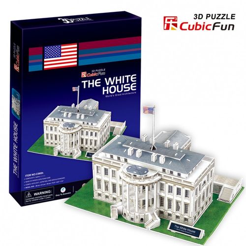 Cubicfun Puzzle 3D Biały Dom na Arena.pl