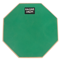 Pad perkusyjny do ćwiczeń treningowy dla perkusistów PPM300 8 20cm Zielony