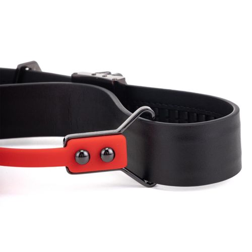 zestaw knebli ball-gag & gag-bite set black lockink na Arena.pl