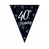 girlanda papierowa beauty&charm z flagami "40"