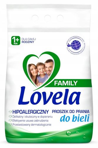 Zestaw Lovela Family Proszek do prania bieli i koloru 2 x 2,1 kg 56 prań na Arena.pl