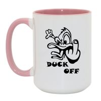 Duży Biało-Różowy 450 ml