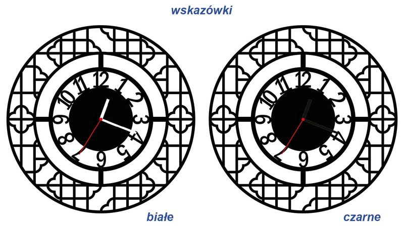 ZEGAR ŚCIENNY RETRO 58cm XXL 40.11 zdjęcie 3