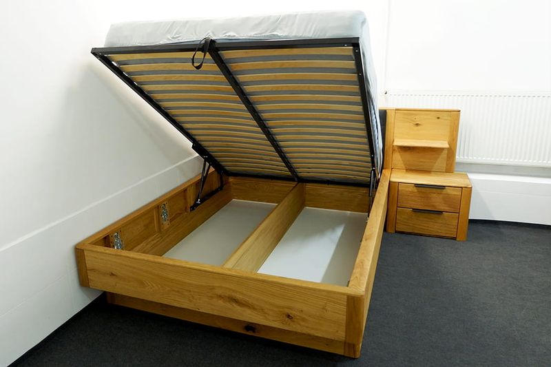 Szafka nocna Orio dębowa zdjęcie 10