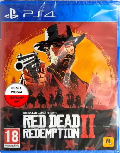 RED DEAD REDEMPTION II 2 NOWA PO POLSKU PS4 zdjęcie 1