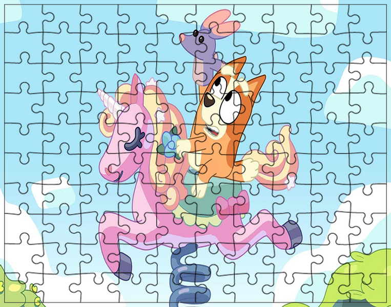 Puzzle Bluey zdjęcie 1