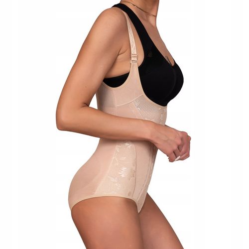 MOCNO wyszczuplające BODY modelujące KORYGUJĄCY gorset na Arena.pl