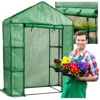 MINI SZKLARNIA BALKONOWA OGRODOWA TUNEL FOLIOWY OGRODOWY FOLIAK 1,4x2