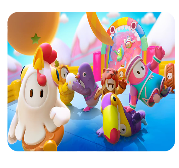 Podkładka pod myszkę Fall Guys zdjęcie 1