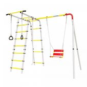 plac zabaw do ogrodu Leśna Polanka basic - żółty