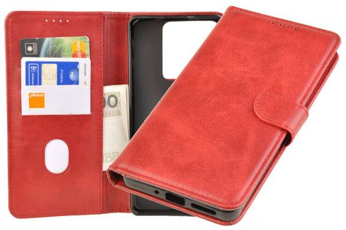 Etui portfel Wallet do Xiaomi Redmi Note 13 5G czerwony na Arena.pl