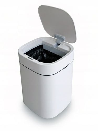 Łazienkowy kosz na śmieci czujnik ruchu bezdotykowy 15L na Arena.pl