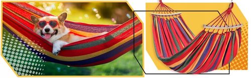 HAMAK OGRODOWY 2 OSOBOWY HUŚTAWKA XXL MOCNY WZMOCNIONY PAŁĄK DUŻY + TORBA na Arena.pl