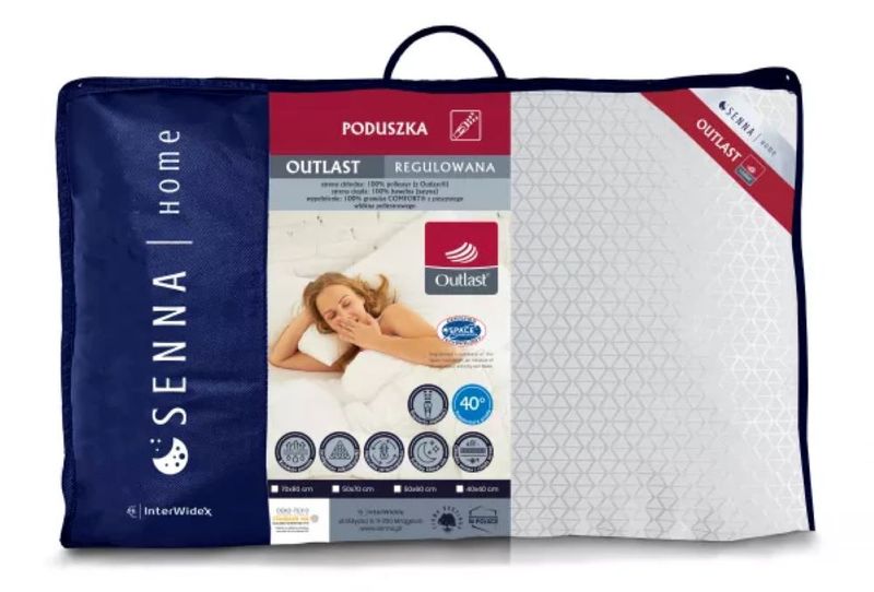 Poduszka regulowana 50x60cm OUTLAST | Inter Widex zdjęcie 3