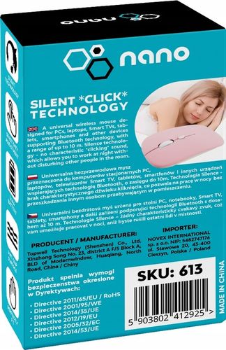 MYSZKA KOMPUTEROWA BEZPRZEWODOWA BLUETOOTH CICHA MYSZ OPTYCZNA na Arena.pl